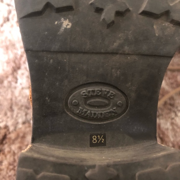 Steve Madden combat boots - Picture 2 of 3